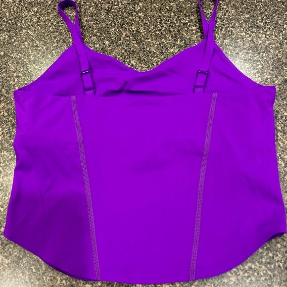 Terez Bra Crop Top in Acai NWT - Picture 2 of 4